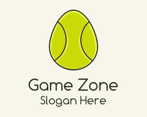 Toy Shop - Egg Tennis Ball logo design