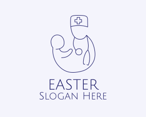 Medical Healthcare Pediatrician  Logo