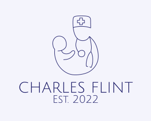 Childrens Clinic - Medical Healthcare Pediatrician logo design