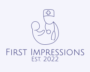 Medical Healthcare Pediatrician  logo design