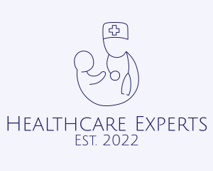 Medical Healthcare Pediatrician  logo design