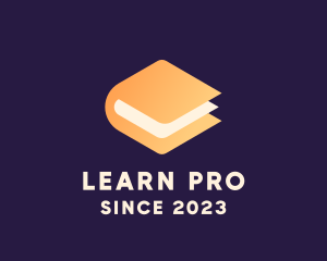 Teach - Academic Learning Book logo design