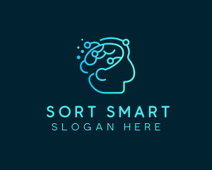 Brain Science Technology logo design