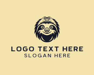 Animal - Sloth Animal Wildlife logo design