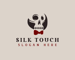 Texture - Dead Skull Bow Tie logo design