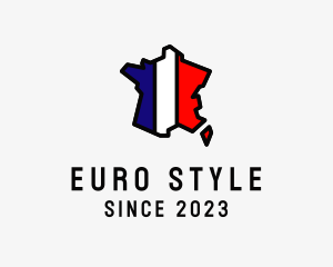 French Map Country logo design