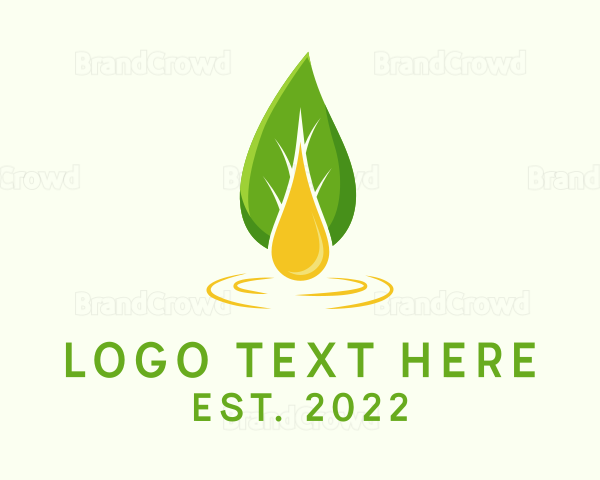 Organic Essential Oil Logo