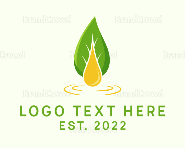 Organic Essential Oil Logo