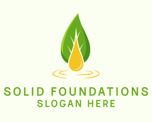 Organic Essential Oil Logo