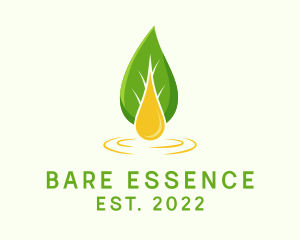 Organic Essential Oil logo design