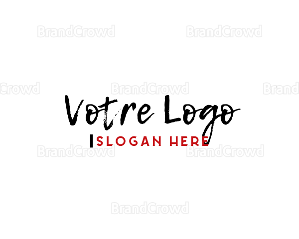 Generic Grunge Brush Logo