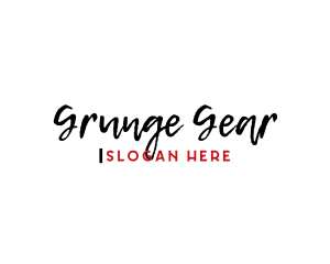 Grunge - Generic Grunge Brush logo design