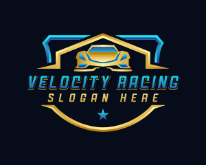 Automotive Car Race logo design