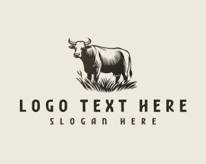Beef - Cow Beef Barn logo design