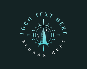 Skyscraper - London Skyscraper Tower logo design