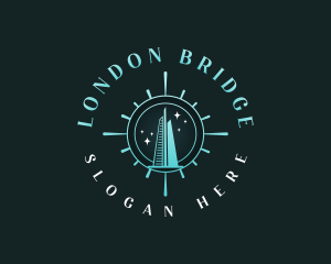 London - London Skyscraper Tower logo design