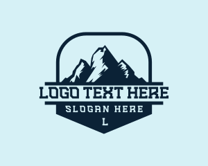 Summit - Adventure Mountain Climbing logo design