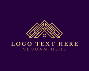 Construction - Premium House Roof Maintenance logo design