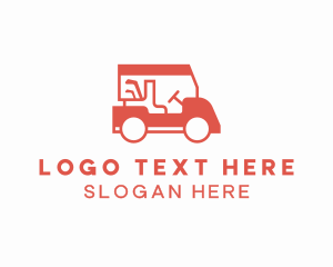 Golf Club - Golf Cart Buggy logo design