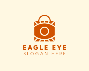 Eye Bag Shopping  logo design