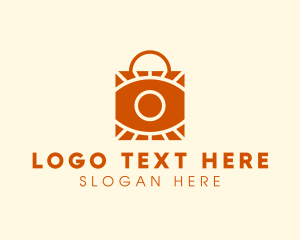 Glasses - Eye Bag Shopping logo design