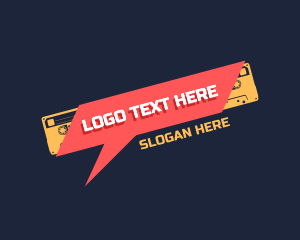 Text - Recording Tape Podcast logo design