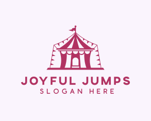 Circus Tent Playground logo design