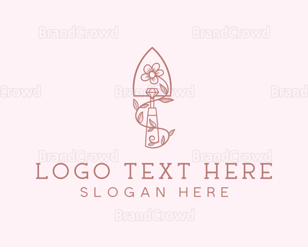 Landscaper Garden Trowel Logo