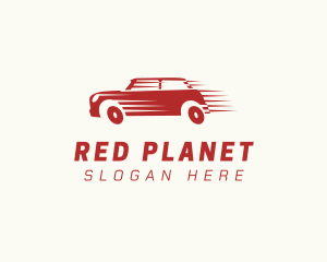 Red Fast Car logo design