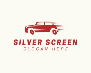 Suv - Red Fast Car logo design