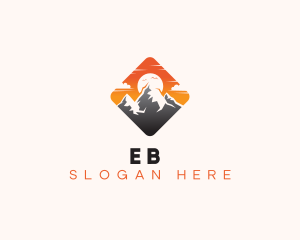 Explorer - Travel Mountaineering Adventure logo design