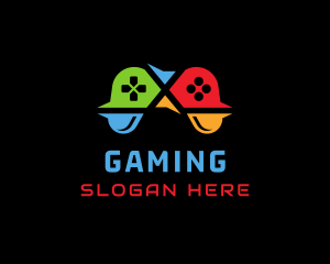 Player - Colorful Game Controller logo design