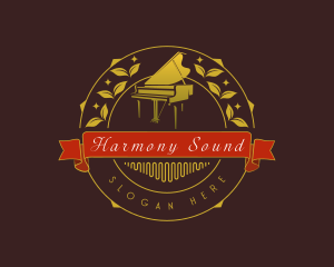 Orchestra - Musical Piano Recital logo design