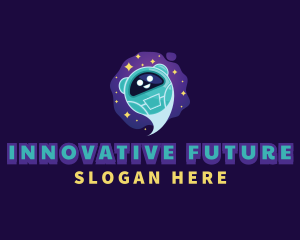 Future - Space Robot Technology logo design