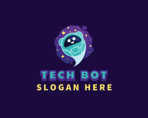 Space Robot Technology logo design