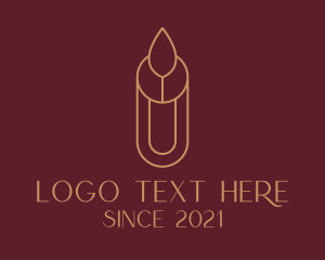 Lighting - Aromatherapy Spa Candle logo design