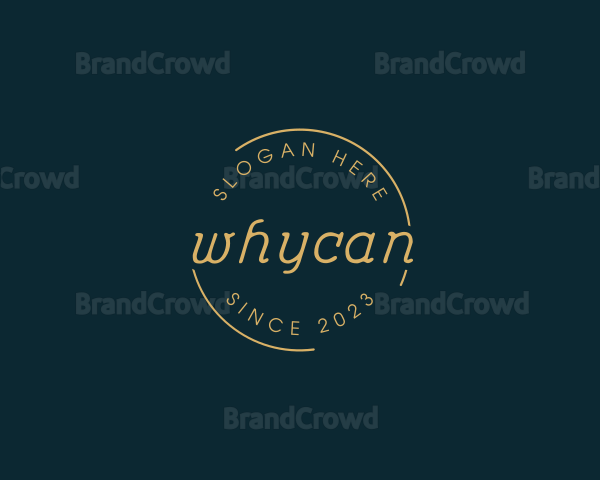 Elegant Brand Business Logo