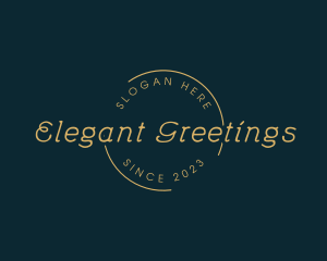 Elegant Brand Business logo design