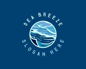 Sailing - Ocean Wave Sailing logo design