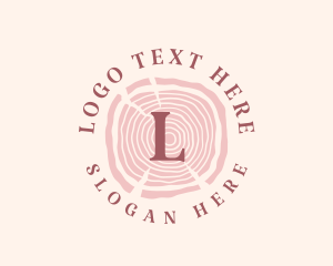 Massage - Wooden Organic Feminine Boutique logo design