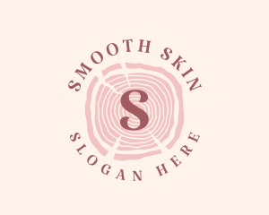 Wooden Organic Feminine Boutique logo design