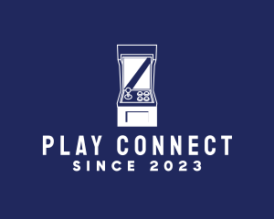 Multiplayer - Retro Video Game Arcade logo design