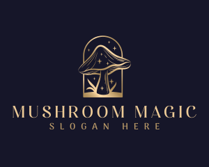 Mushroom - Premium Mushroom Fungus logo design