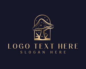 Fungus - Premium Mushroom Fungus logo design