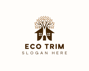 Eco Tree House logo design