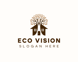 Eco Tree House logo design