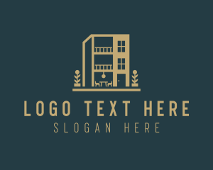 Contractor - Real Estate Building Property logo design