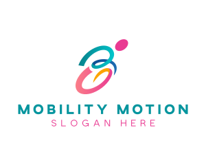 Wheelchair - Wheelchair Disability Therapy logo design