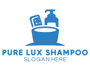 Shampoo - Basin Soap Clean logo design