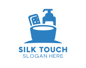 Lotion - Basin Soap Clean logo design